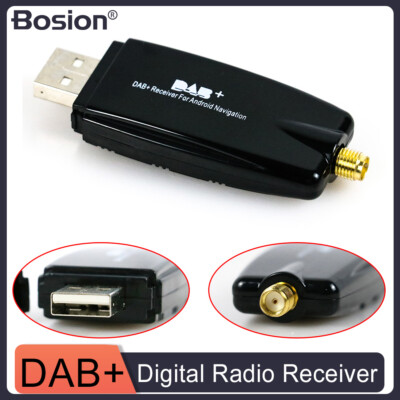 Dab+Adapter Digital Audio Broadcasting für Android Autoradio Radioantenne USB
