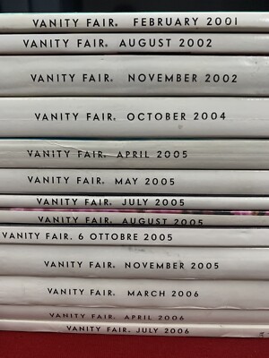 13 Vanity Fair Magazines 2001-2006 Ottobre  05 Tom Ford Housewives Supermodel