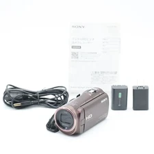 Sony HDR-CX480 HD Camcorder 30x Optical Zoom Bordeaux Brown Handy Video