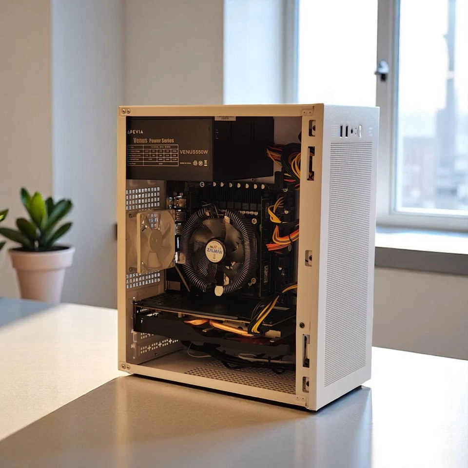 Compact Gaming PC, Intel Xeon 8-Core, GeForce GTX 970, 16GB RAM, 256GB SSD, WIFI - Image 4 of 4