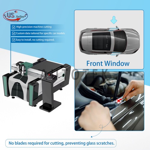 PreCut Film Front 2 Door Windows COMPUTER CUT Any Tint Shade For Ram 1500 Glass - Picture 8 of 8