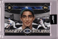 Sandy Koufax Dodgers Rookie Art by Ben Baller Topps Project 2020 396 1955 RC 123