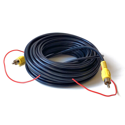 Rückfahrkamera Verlängerungskabel 6 10 15 20 Meter Videokabel 12V DC Strom