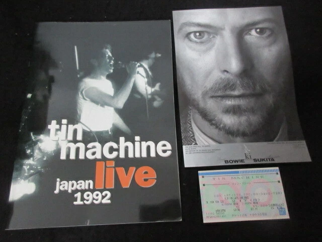 デビッドボウイ /  直筆サイン色紙・TOUR BOOK・コンサートチケット David Bowie Concert Memorabilia for sale | eBay