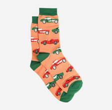 Mens Chevrolet Corvette Bamboo Socks UK 7-11, EU 40-46 Sports Car Ankle Socks
