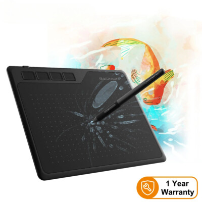 S620 6.5 x 4 Inches Digital Tablet Anime,Graphic Tablet for Drawing &Playing OSU