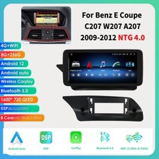 10,33'' Android Autoradio CarPlay GPS Navi F&uuml;r Benz E Klasse W207 C207 A207 256G