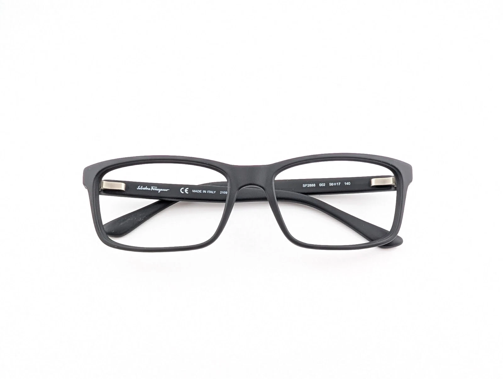 Salvatore Ferragamo Eyeglasses Frames Only, SF2888 002, 56 17 140, Black, Italy