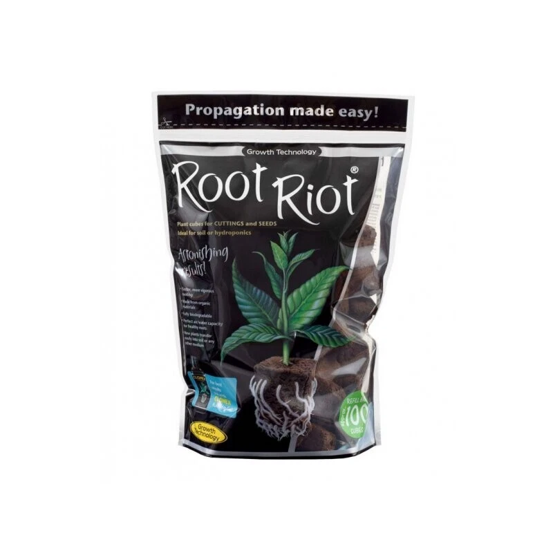 Growth Technology Root Riot 50 Würfel - Starterwürfel für Stecklinge & Sämlinge