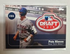 2020 Topps Series 2 PETE ALONSO Draft Day Medallion Card #DDM-PA METS ROY
