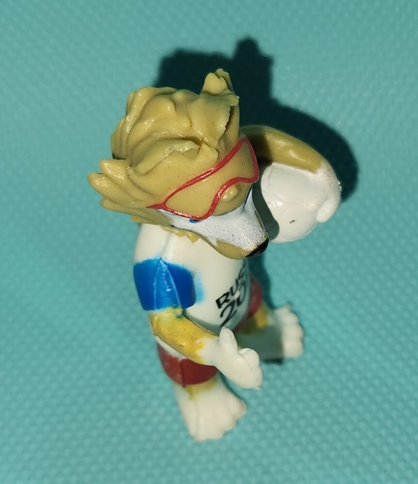 ZABIVAKA mascot RUSSIA 2018 FIFA WORLD CUP figure PVC rare | eBay