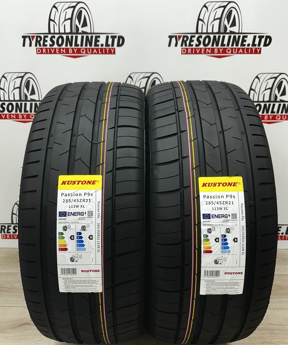 285/30R21 100W XL KUSTONE PASSION P9S 25年製 新品 サマータイヤ 1本