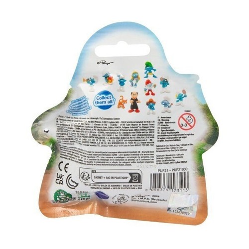 Pitufos Giochi Preziosi - Serie 2 (2024): Pitufo Reportero (5,5 cm/2,2" de alto) - Imagen 6 de 6