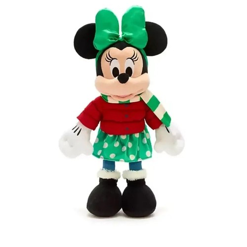 Disney Minnie Mouse Soft Toy Holiday Cheer Medium Plush Toy 46cm - Picture 4 of 6
