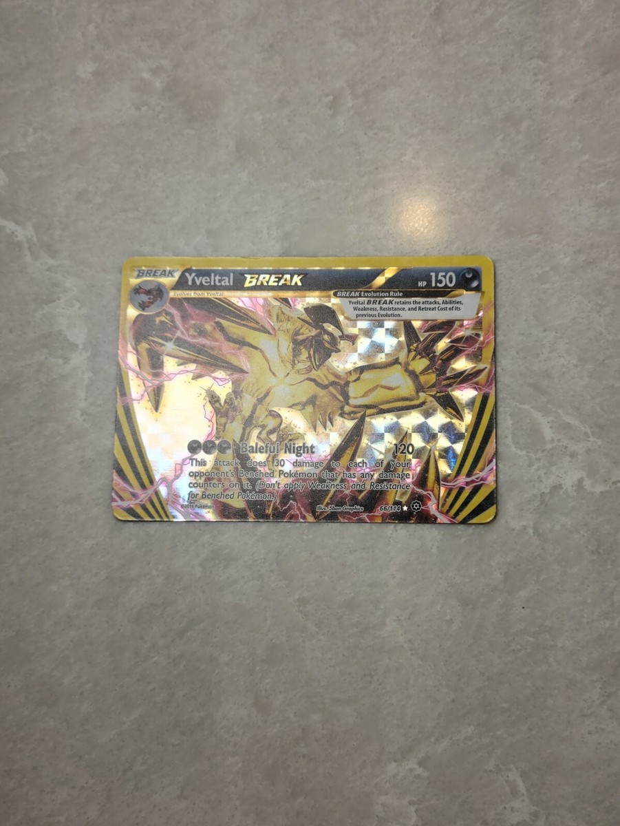 yveltal break pokemon card Pokemon card Yveltal Break