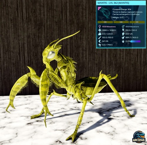 🦖ARK Survival Ascended Mantis Colores ESTADÍSTICAS SUPERIORES PVE PS5/XBOX/PC - Imagen 99 de 103
