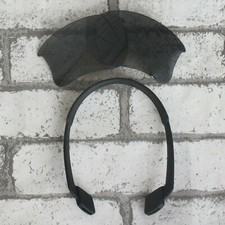 Anti-slip Ear Strap Replacement Lenses for-Oakley Flak Jacket XLJ -Black Black