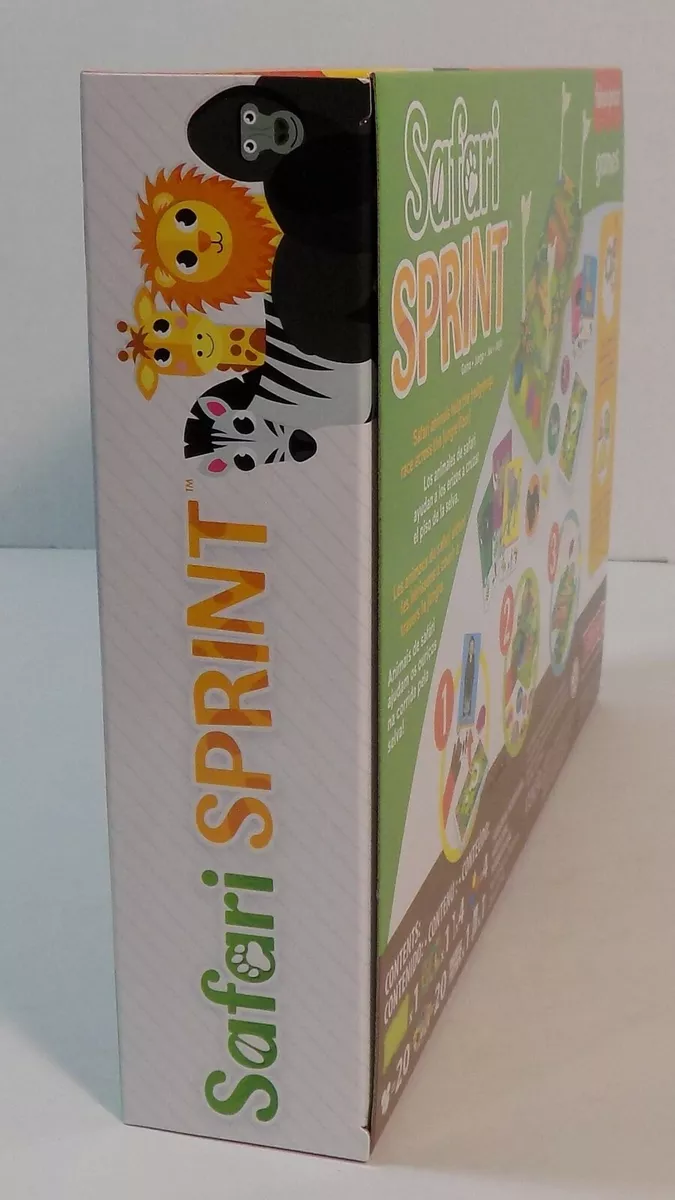 NEW (Mattel) Fisher Price Safari Sprint - Silly Game of Pushy Animals -  unopened