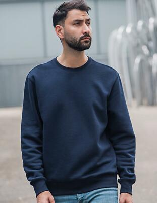 HRM Unisex Sweater, Wit, Maat 2XL I Premium Sweatshirt Voor