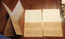 Polaroid Land Photograph Cardboard Print Mounts P558B-1 4/72 Lot of 8 Vintage