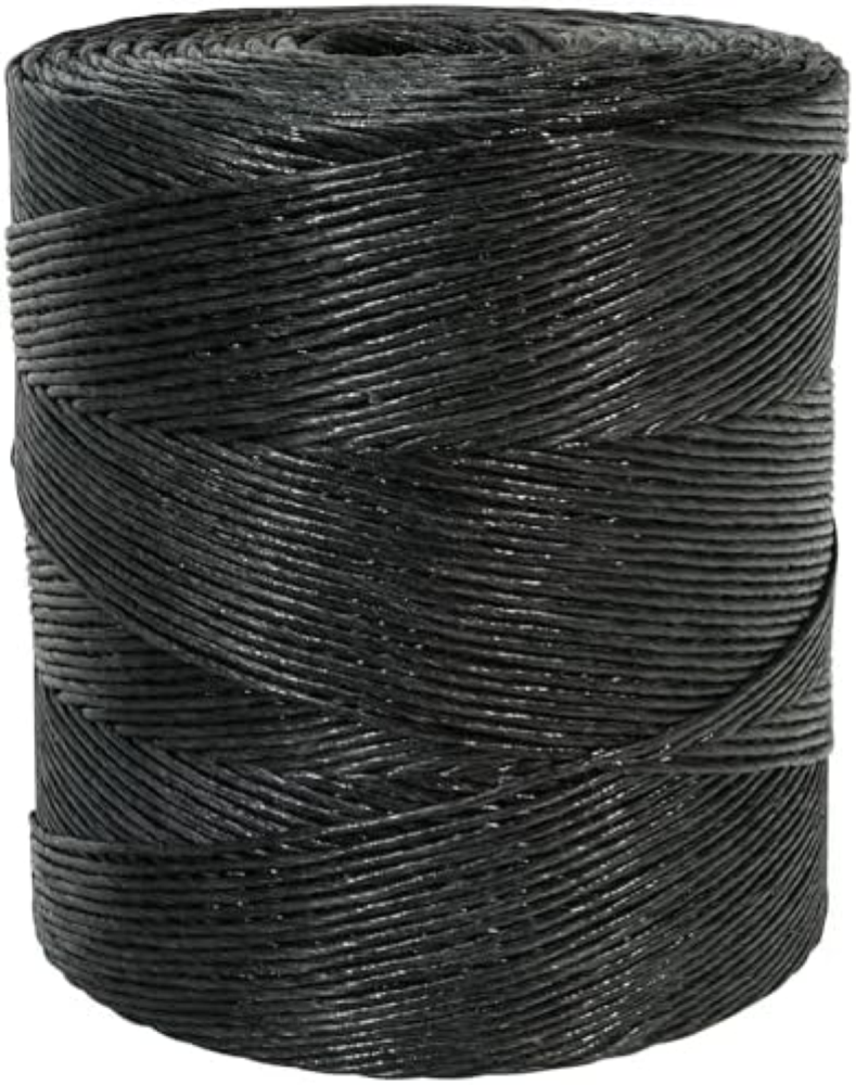 WerkaPro 10599 - Bobine de Ficelle Agricole - Noire - 1500m - En polypropyl ne -
