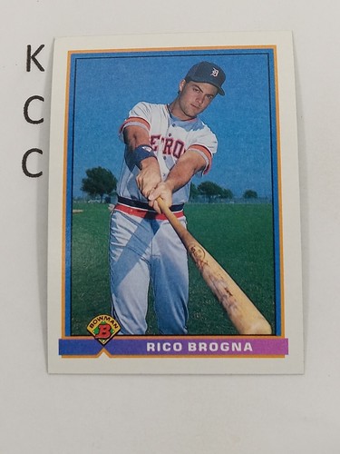 1991 Bowman Rico Brogna #134 card