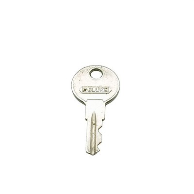Vintage Deluxe Silver-Tone Key For Lock Or Collectible Use