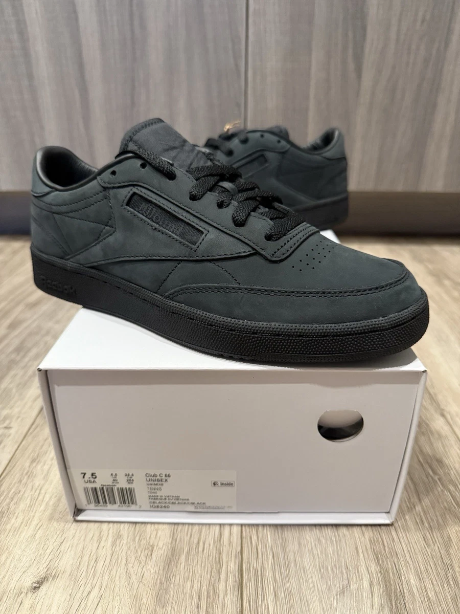 JJJJound x Reebok Club C 85 Triple Black for Sale | Authenticity