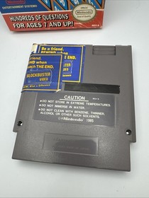 Jeopardy Junior Edition Nintendo NES With Box