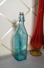 Bormioli Rocco Giara 1L Swing Top Glass Bottle. Mols 28 Made In Italy