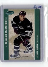 2005-06 Parkhurst #13 Francois Beauchemin Facsimile Autographs #/100