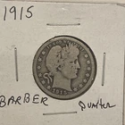 1915 Barber Quarter Good Condition.