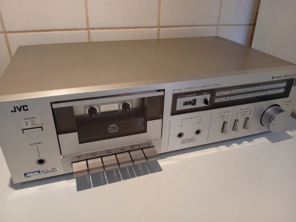 Lecteur stéréo vintage JVC Nivico CM-4715 8 pistes - sortie RCA grain