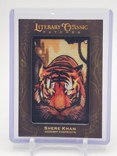 SHERE KHAN 2024 UD GOODWIN CHAMPIONS LITERARY CLASSIC PATCHES #LCP-74 Q3474