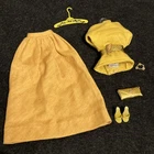 Barbie 1610 Golden Evening - Vintage 1964 Fashion Outfit - Pak Set W Accessories