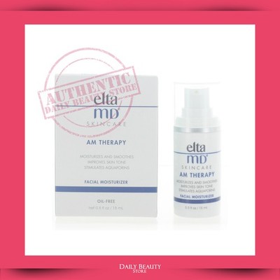 Elta MD AM Therapy Facial Moisturizer 15ml 0.5oz EXP 11/25 NEW FAST SHIP