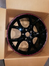 Honda Civic Type R FK2 Genuine 19" forged Black/red Alloy Wheels full set of 4