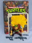 1989 GENERAL TRAAG Loose Complete WITH 20 back card Ninja Turtles VINTAGE TMNT