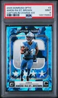 2025 Optic Amon-Ra St. Brown Ice (PSA 9)