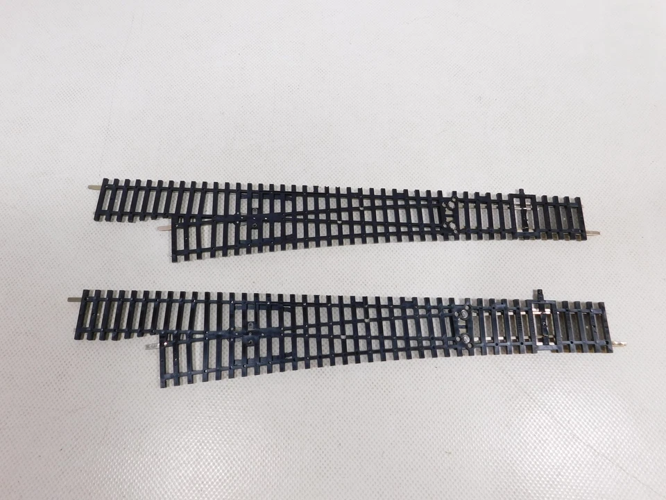 2X Roco H0 DC Right Slim Switch Neusilber Ns (4507) Very Good #EF365-0.5 - Image 3 of 3