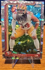 🔥2025 Topps Chrome Football Fred Warner /6 Molten Mercury FDI Niners #268🔥