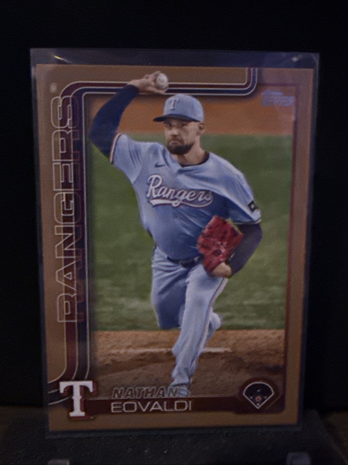 2025 Topps Series 1 - Nathan Eovaldi #130 Gold /2025