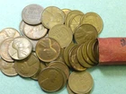 ROLL 1953-S LINCOLN CENTS XF-AU