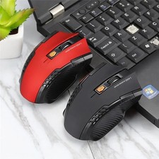 2.4GHz Wireless Optical Game Mouse for PC Laptop Computer USB Receiver Mini Port