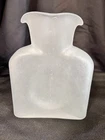 Vintage MCM Blenko Glass 384 Frosted Double Spout Water Pitcher