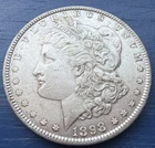 1898  Morgan Silver Dollar BU