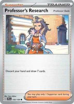 Professor's Research - 155/159 - Common - Near Mint