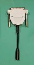 Harris XL185M XL200M Speaker Adapter DB44 - 3.5mm Mono NEW
