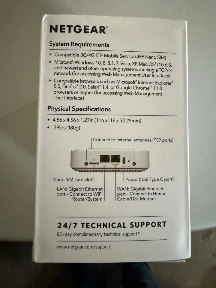 Netgear LM1200 4G LTE  Modem - Brand NEW Sealed - Image 4 of 4