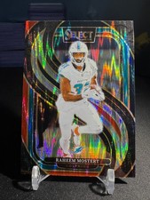 2024 Select - Premier Level Raheem Mostert #188 Black & Red Shock Prizm